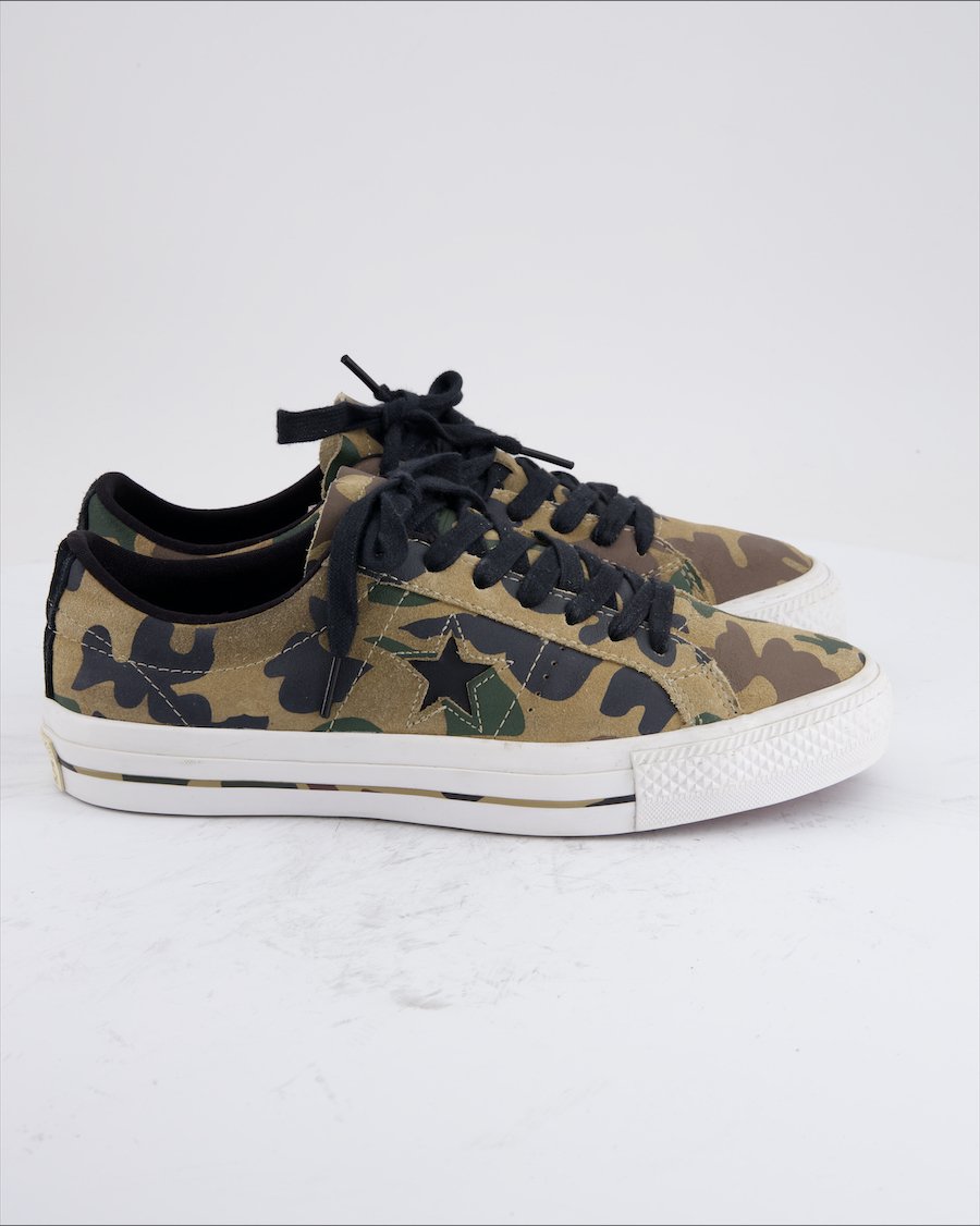Converse Trainers Cloth Khaki Eu 40