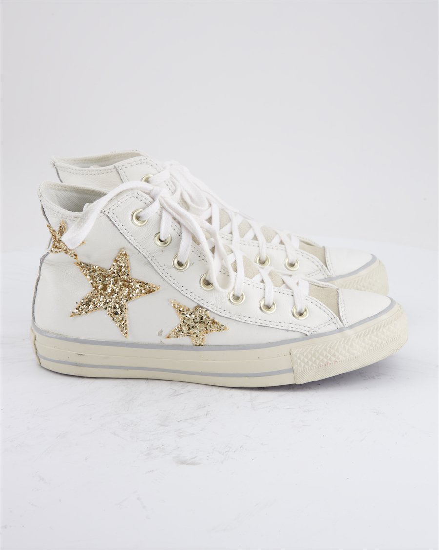 Converse Trainers Leather White Eu 37