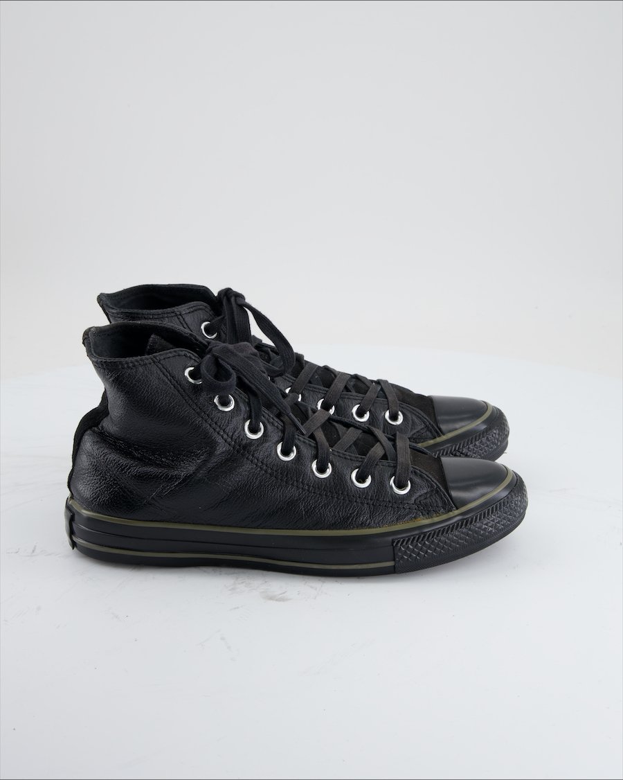 Converse Trainers Leather Black Eu 37