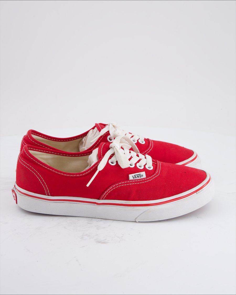 Vans Trainers Cloth Red EU 38.5
