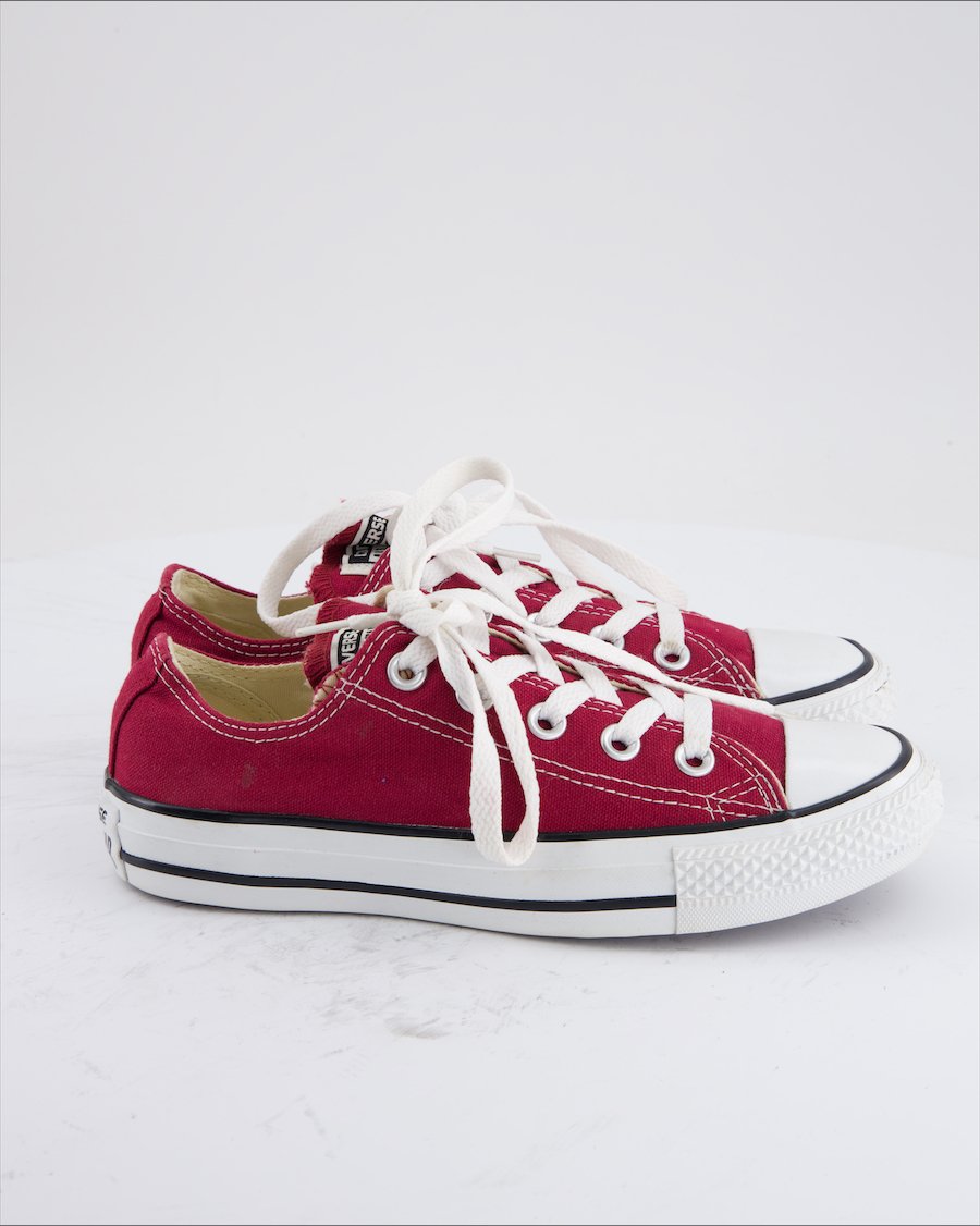Converse Trainers Cloth Burgundy Eu 35