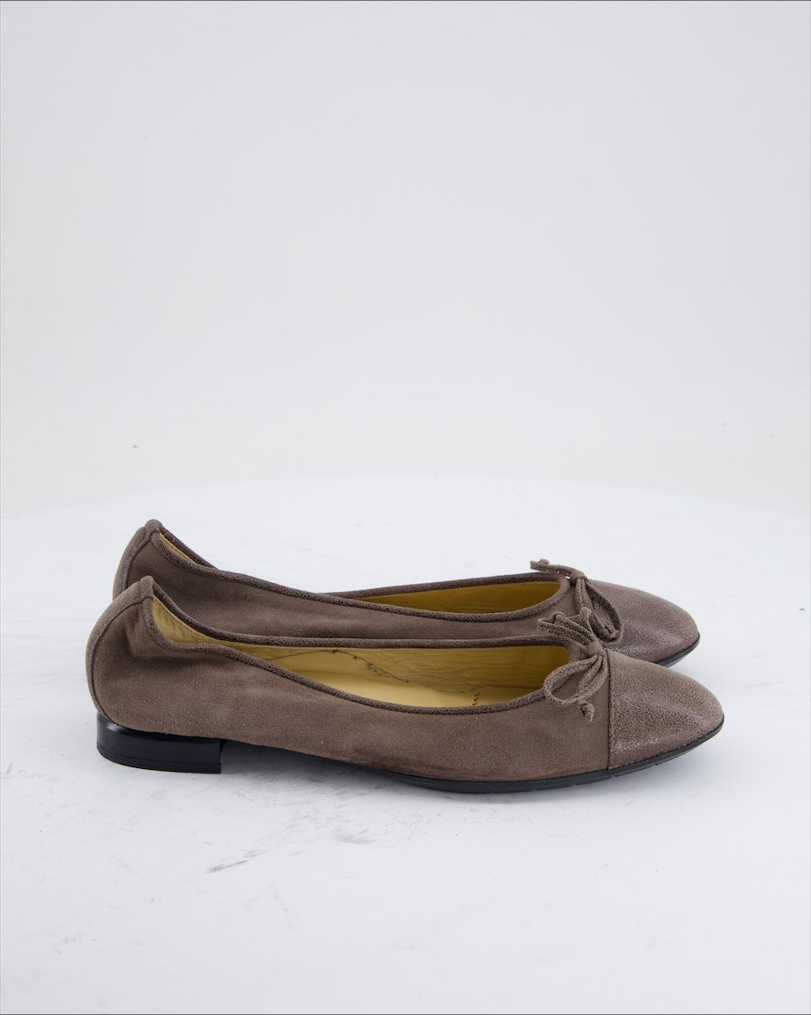 Brunate Flats Suede Brown Eu 38