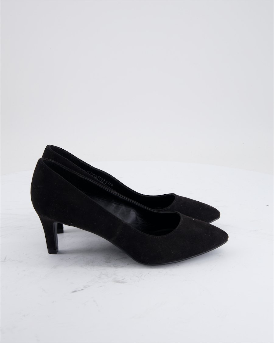 Graceland Heels Suede Black Eu 36