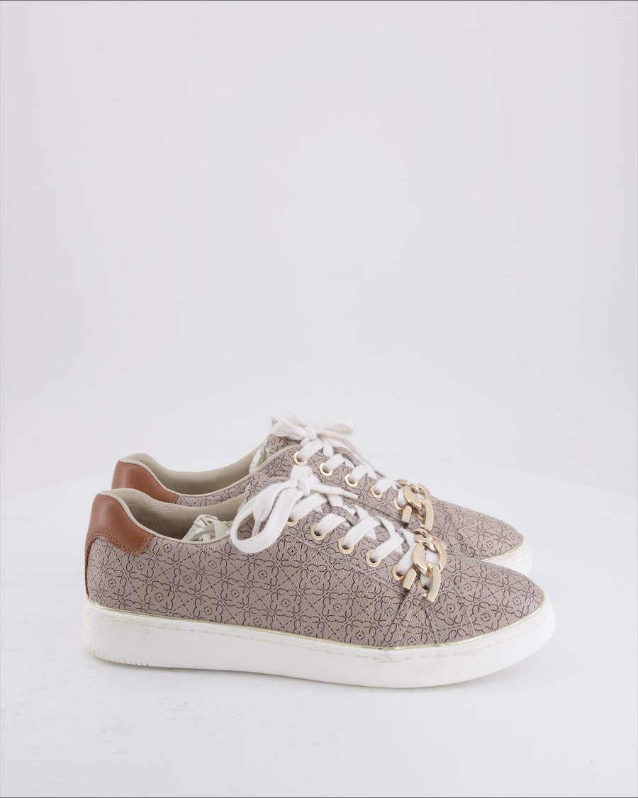 Graceland Trainers Leather Beige Eu 41