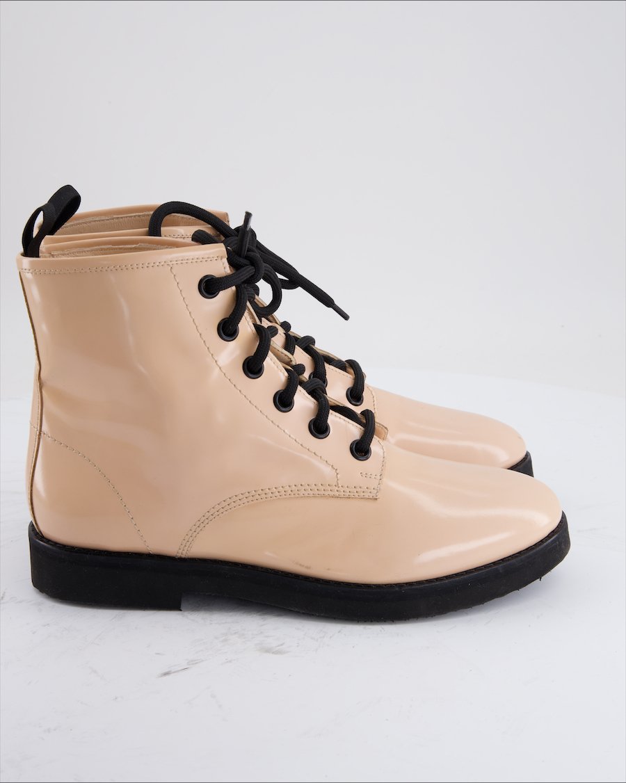 AGL Ankle boots Leather Pink Eu 40