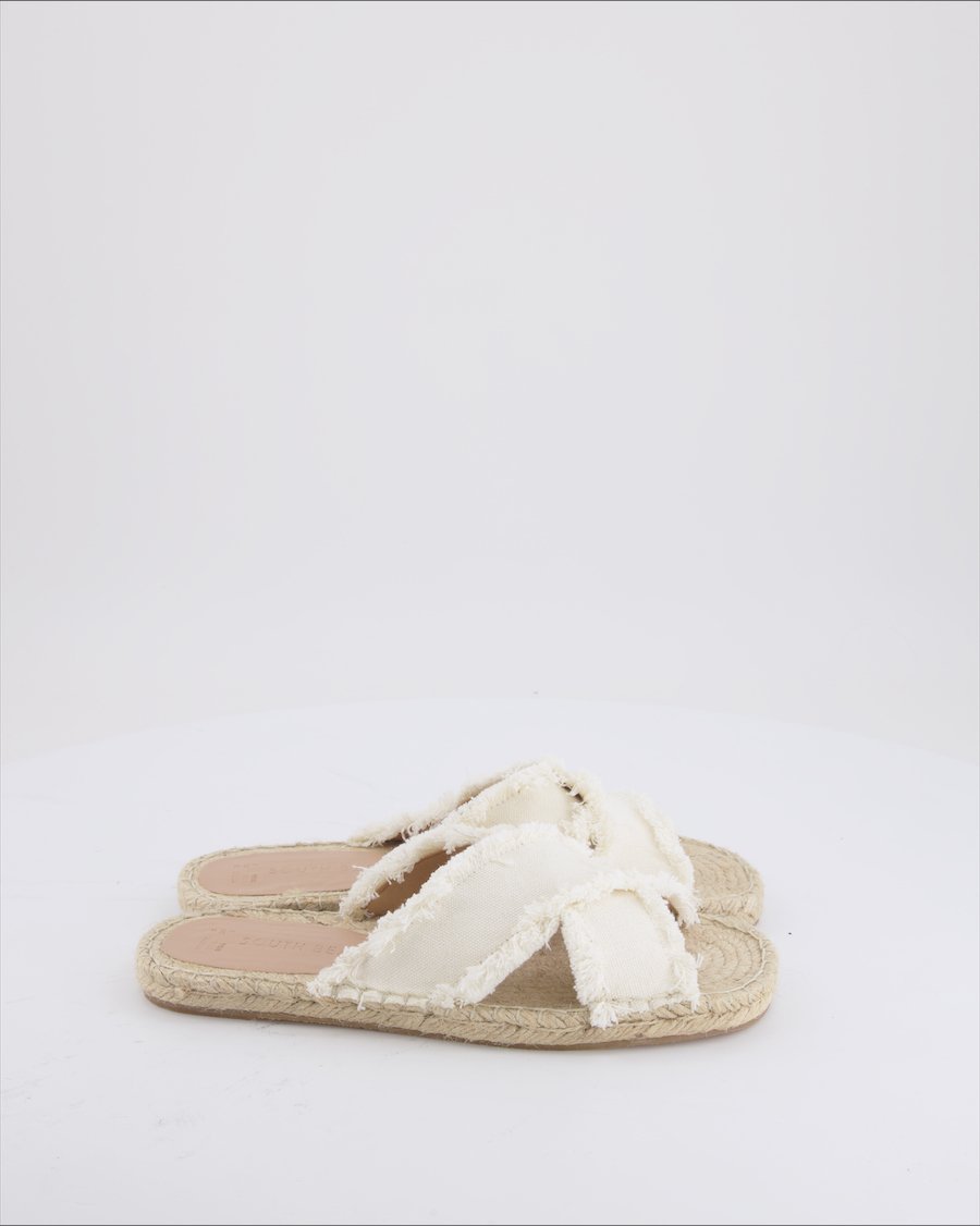 South Beach Espadrilles Cloth White Eu 38