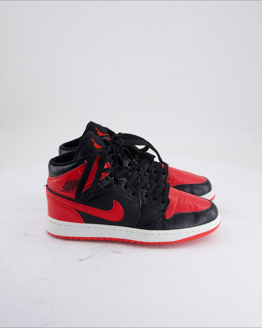 Nike Trainers Leather Black Eu 37