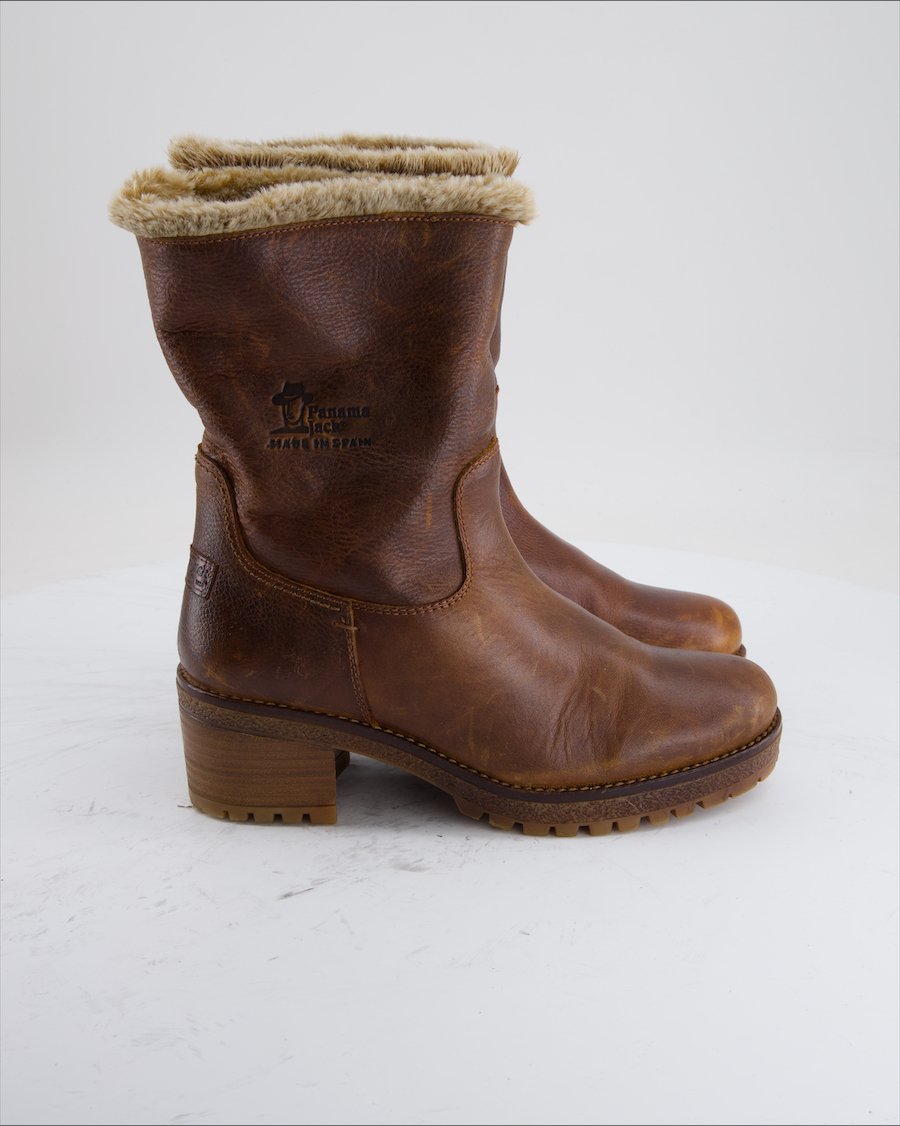 Panama Jack Boots Leather Brown Eu 39