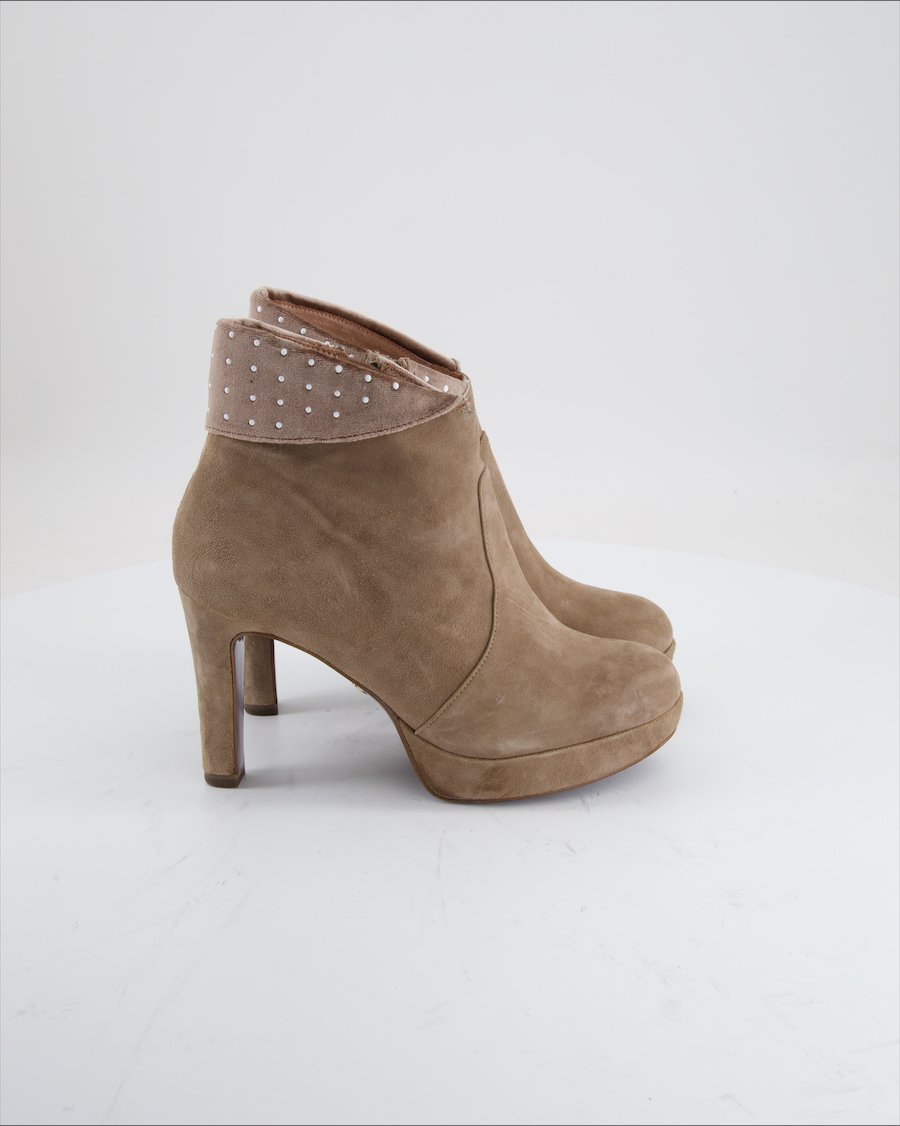 Tamaris Ankle Boots Suede Beige Eu 37