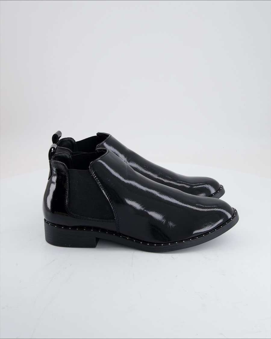 C&A Ankle Boots Leather Black Eu 41