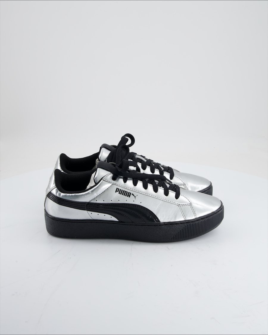 Puma Trainers Leather Silver Eu 42