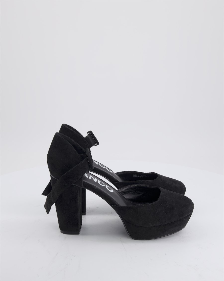 Bianco Heels Suede Black Eu 40