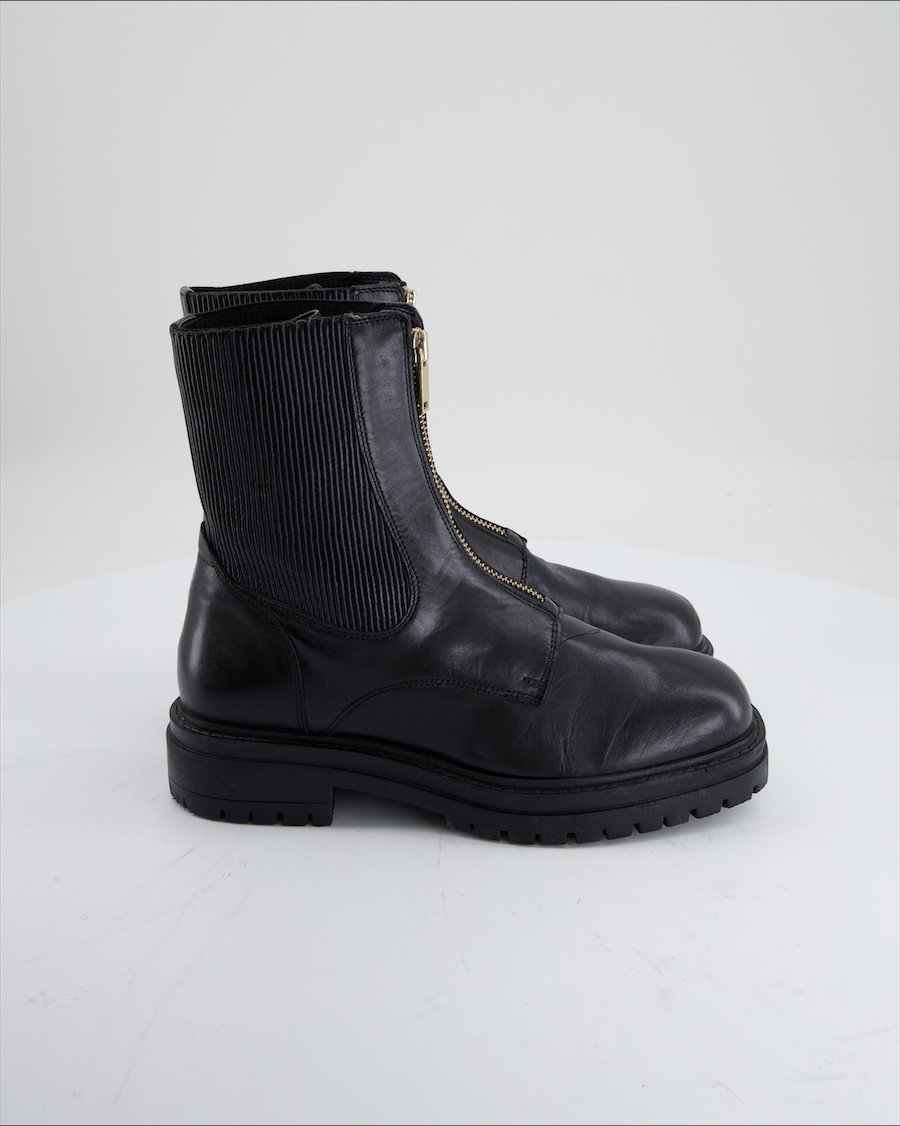 Kate Gray Ankle Boots Leather Black Eu 38