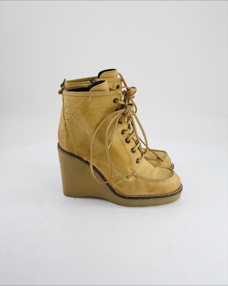 Alberto Fermani Ankle Boots Leather Camel Eu 35