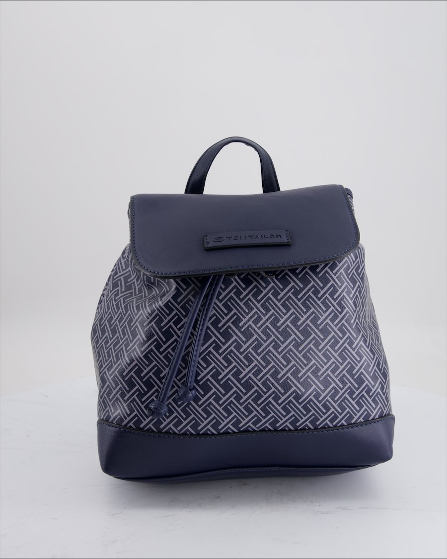 Tom Tailor Backpack Leather Blue