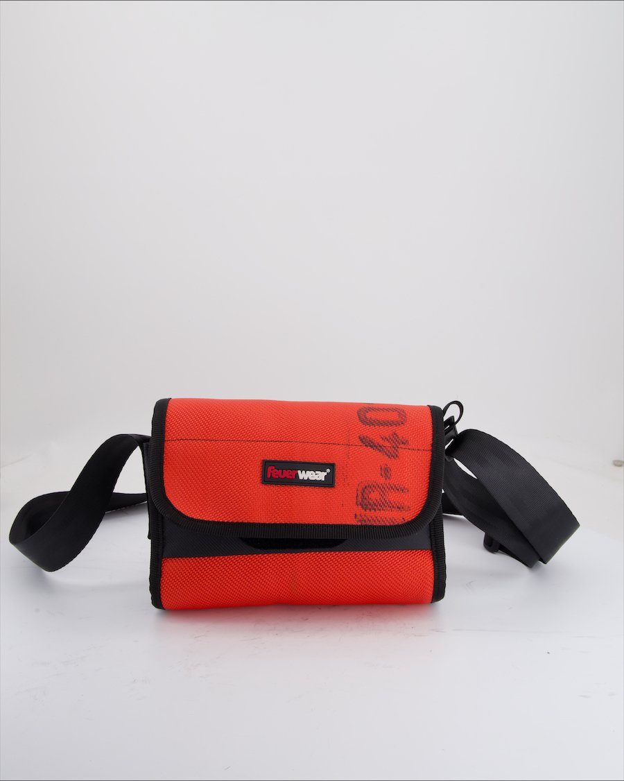 Fever Wear Crossbody Bag Cloth Red