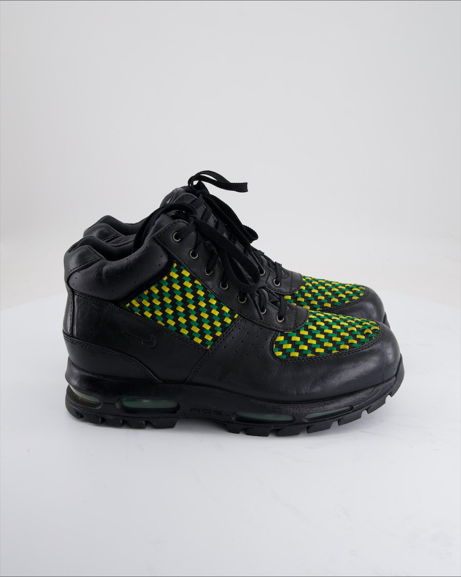 Nike Air Max Goadome Trainers Leather Black EU 44.5