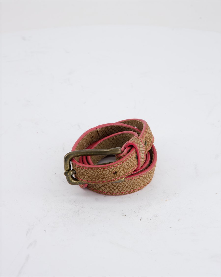 Liebeskind Belt Suede Camel
