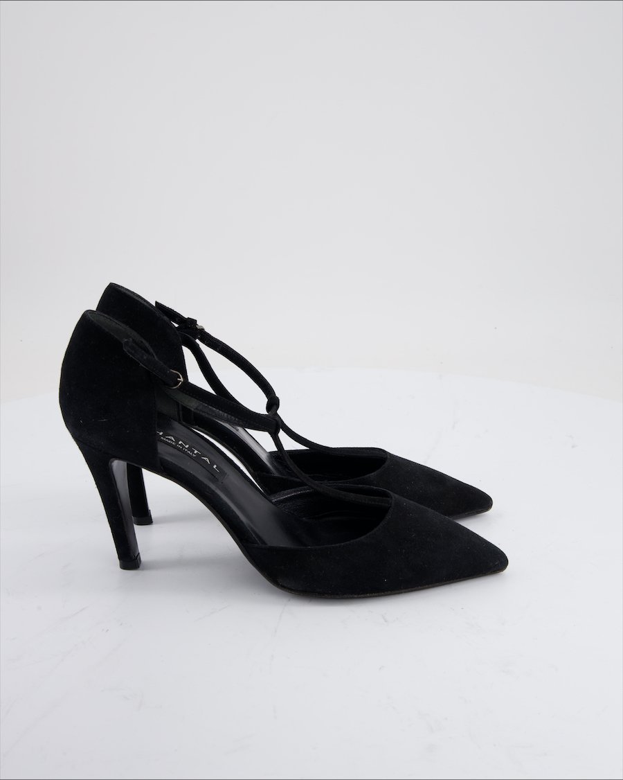 Chantal  Heels Suede Black EU 38