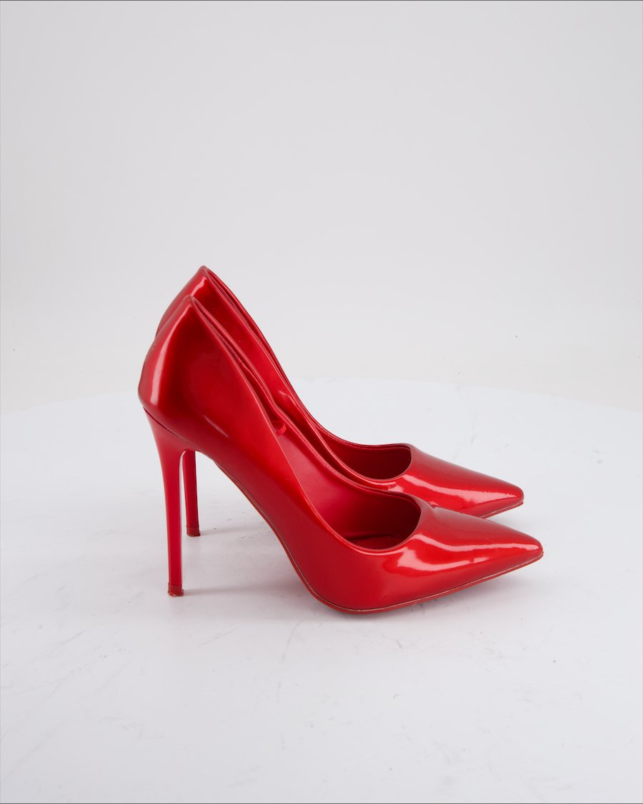 Tata Heels Leather Red EU 36