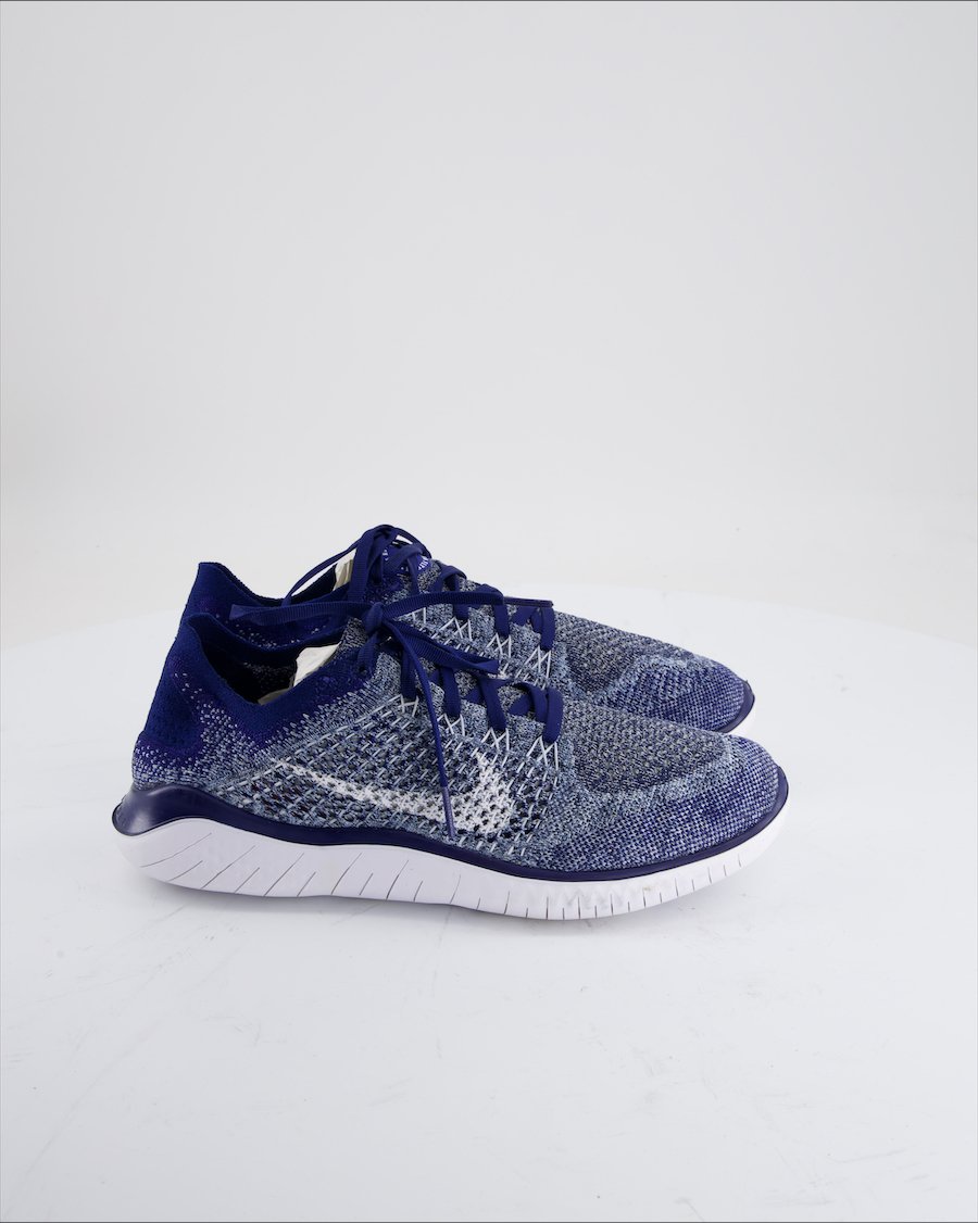 Nike Free RN Trainers Cloth Blue EU 41
