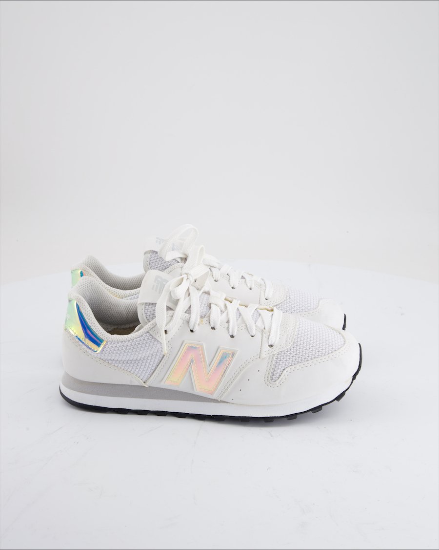 New Balance 500 Trainers Leather White EU 36.5