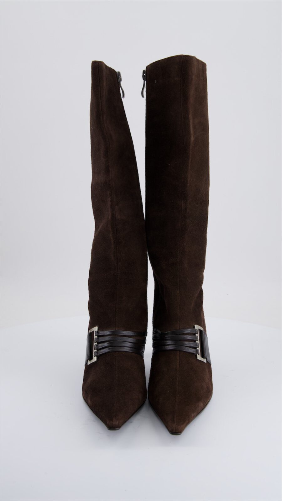 St.Chic  Boots Suede Brown Eu 37 - immagine 4