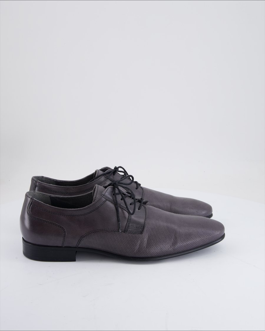 Varese Flats Leather Anthracite Eu 44