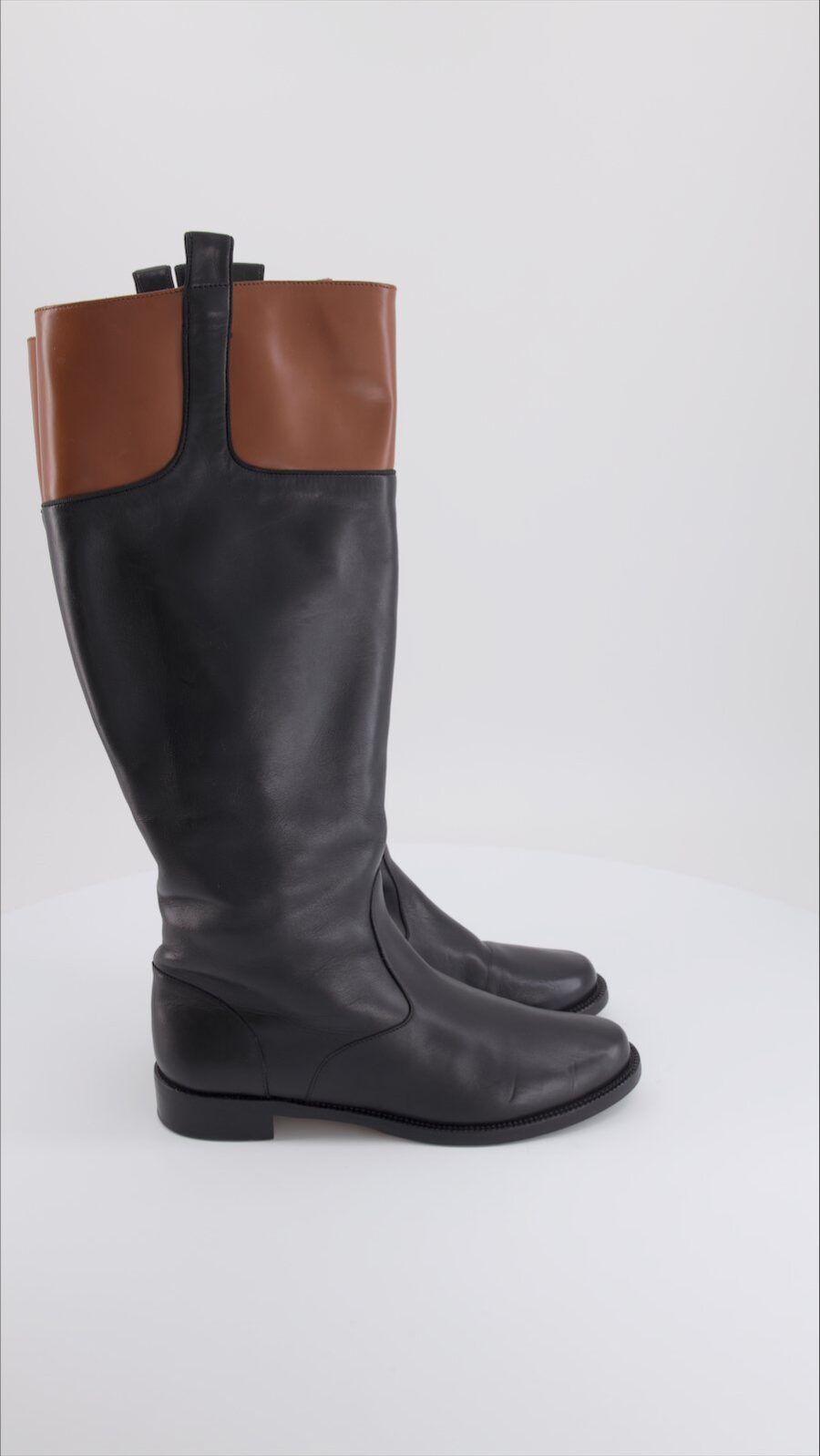 Bally Boots Leather Black Eu 36