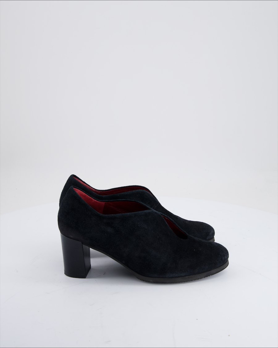 Gabor Heels Suede Black Eu 38