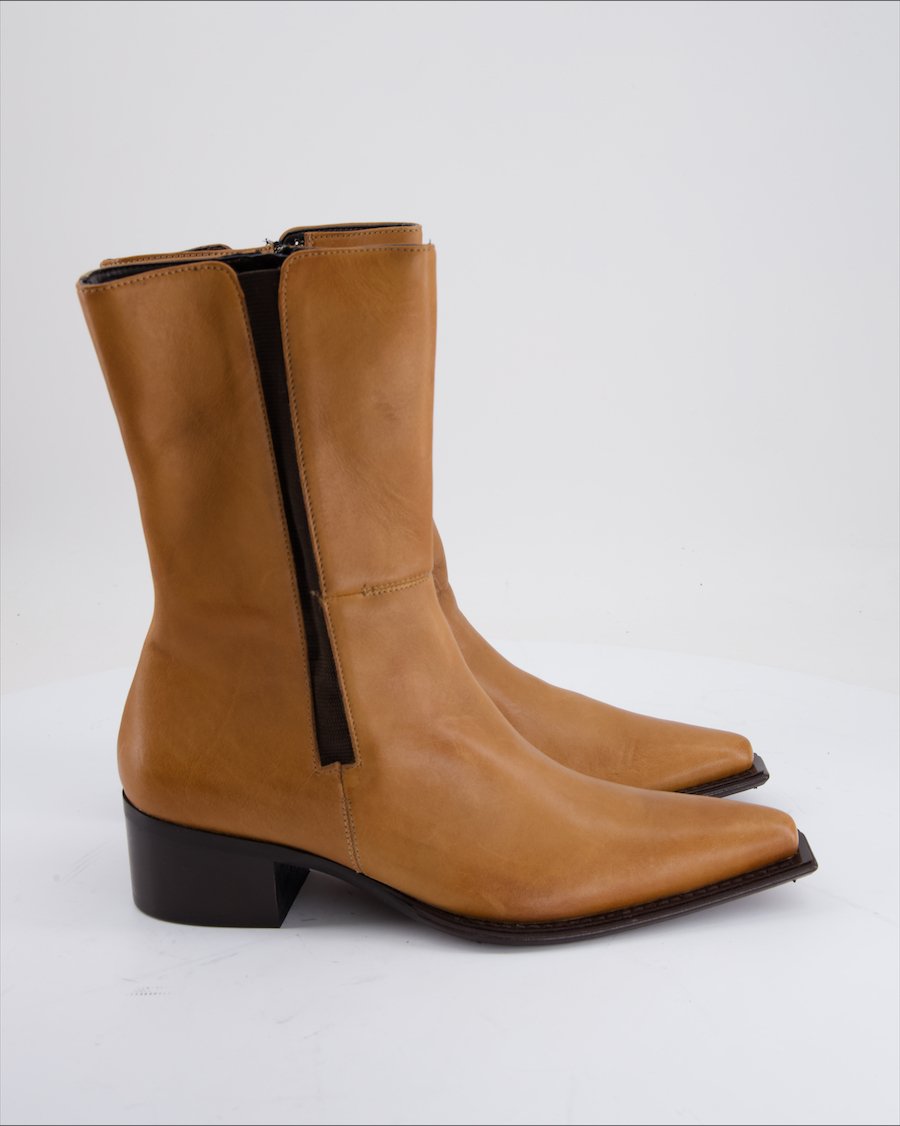 Hyke Boots Leather Camel Eu 39