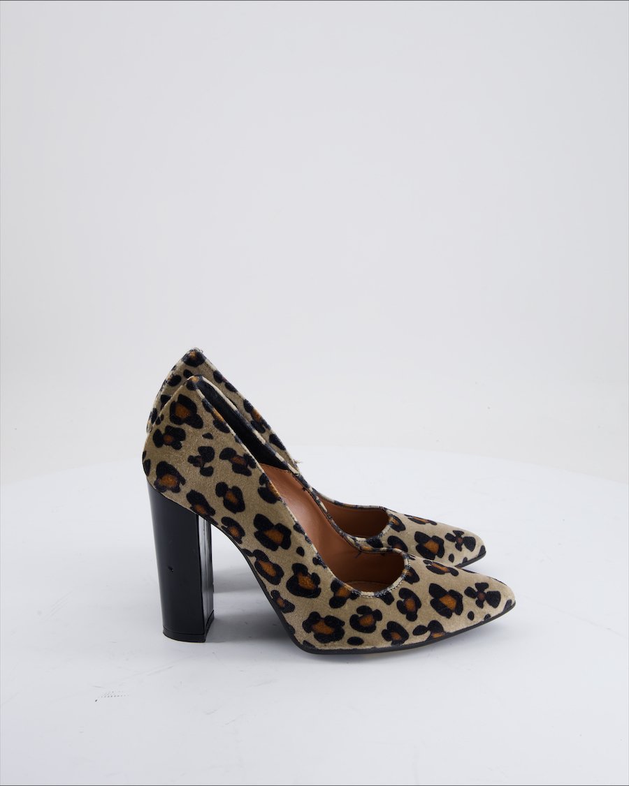 Pittarello  Heels Velvet Khaki Eu 37