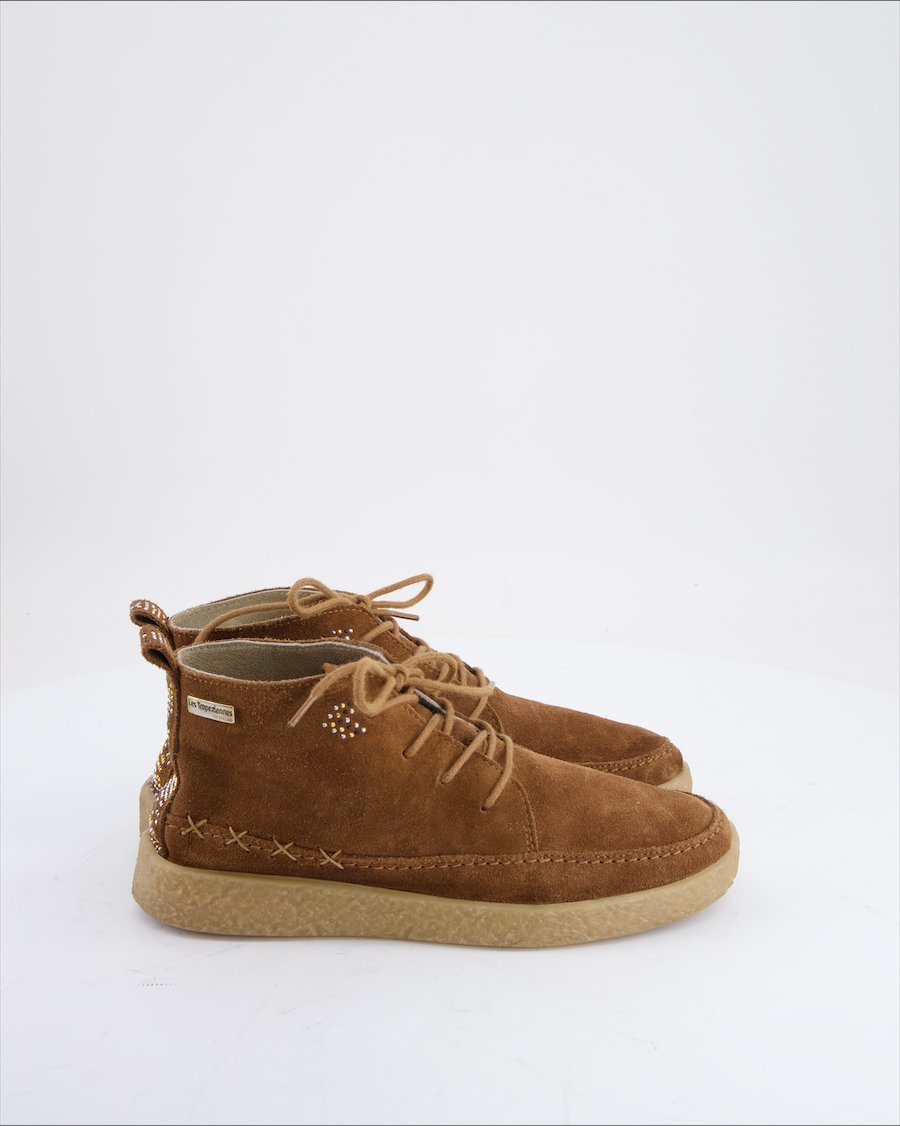 Les Tropeziennes Flats Suede Brown Eu 37