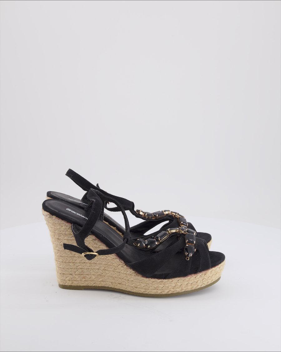 Graceland Sandals Suede Black Eu 41