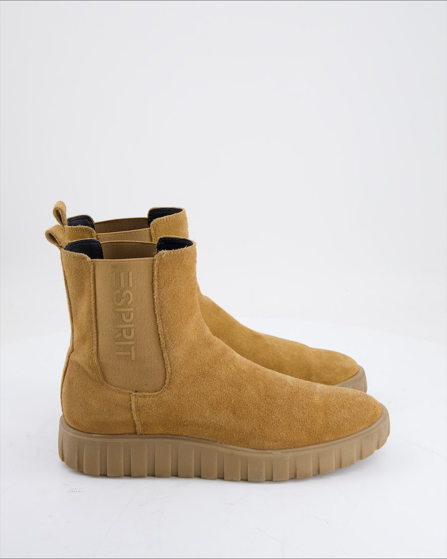 Esprit Ankle boots Suede Camel Eu 39