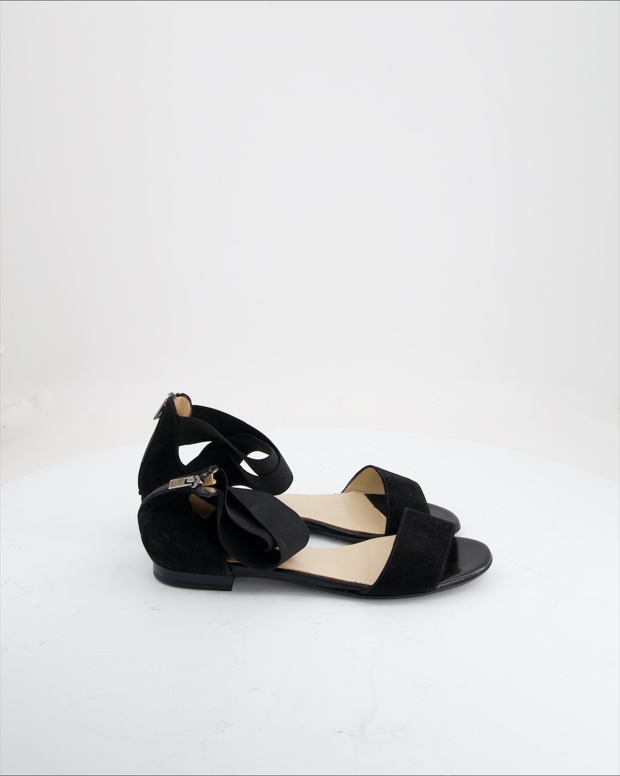 Peter Kaiser Sandals Suede Black EU 41.5