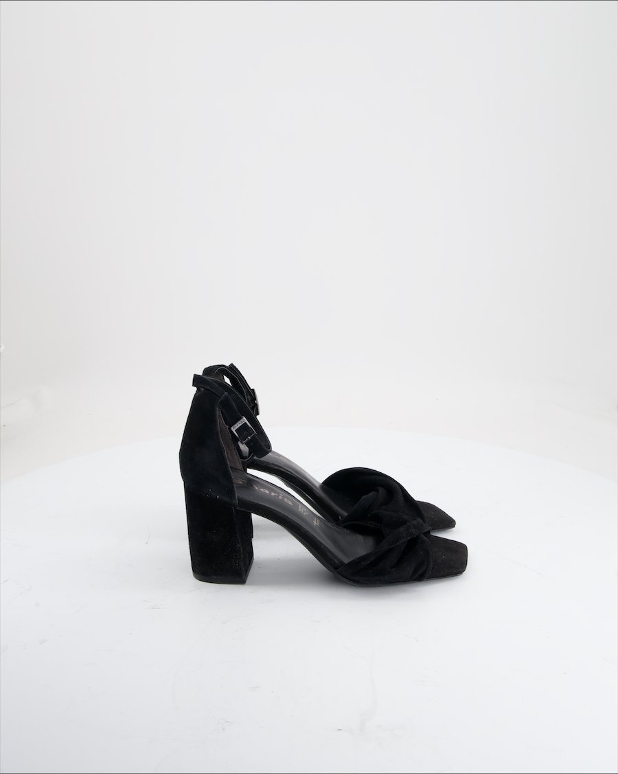 Tamaris Sandals Suede Black EU 38