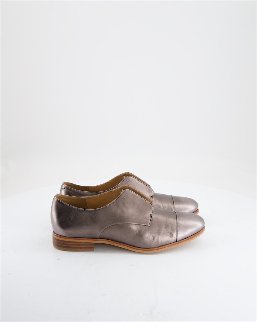 Clarks Flats Leather Bronze Eu 40