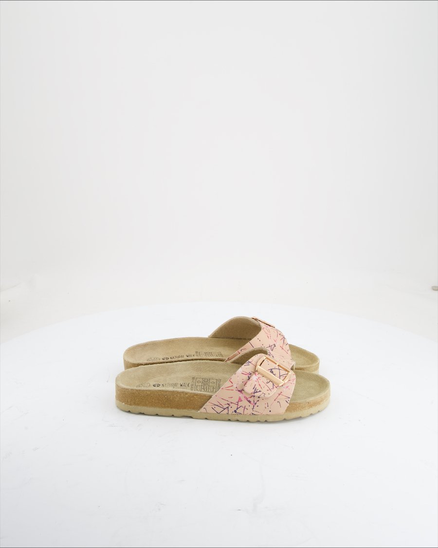 Natural Walk Flats Polyutherane Pink Eu 37