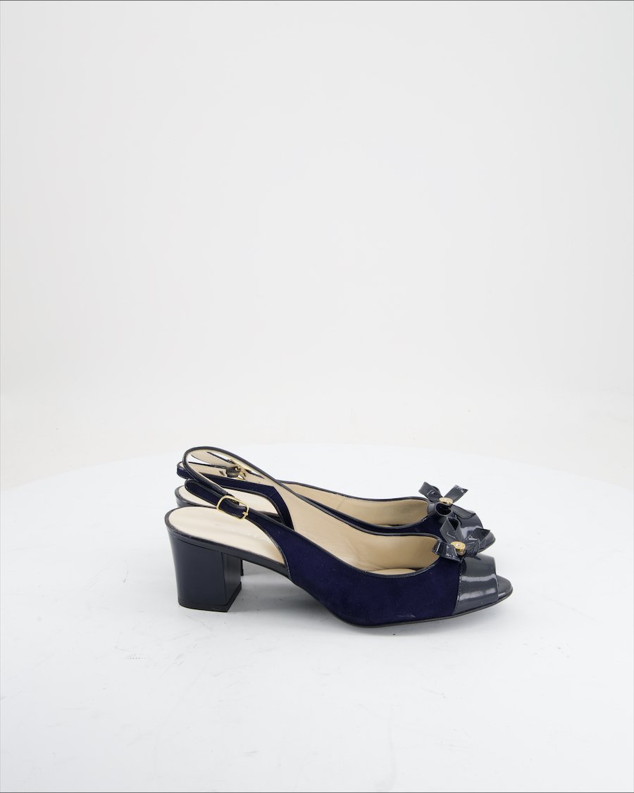 Fabiani Heels Suede Black Eu 37.5