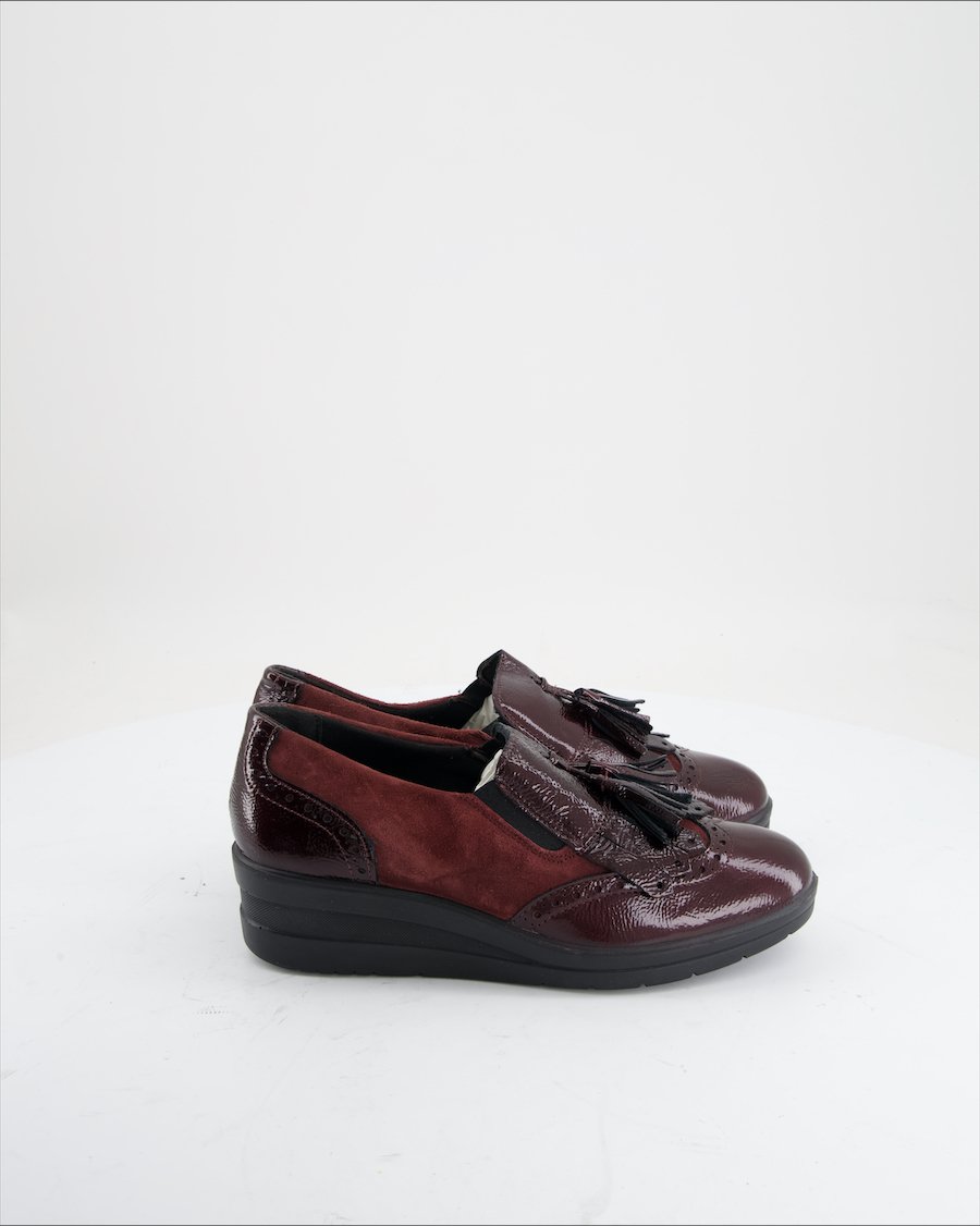 Imac Flats Leather Burgundy Eu 38