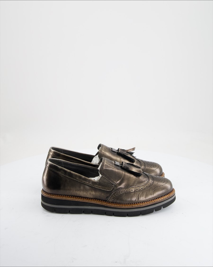 Gabor Flats Leather Bronze Eu 39
