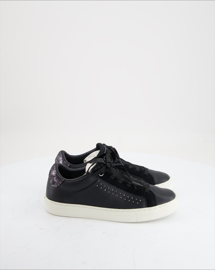 Skechers Trainers Leather Black Eu 36.5