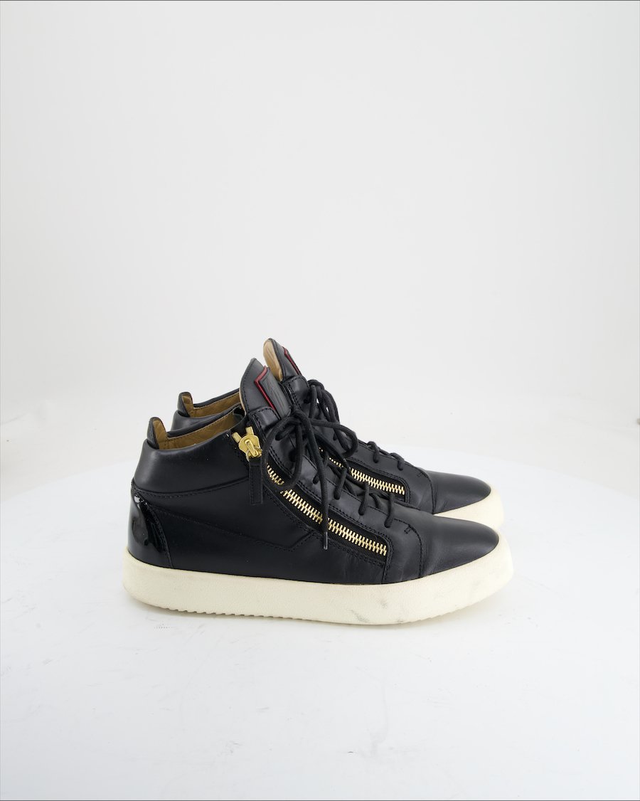 Giuseppe Zanotti Trainers Leather Black Eu 43