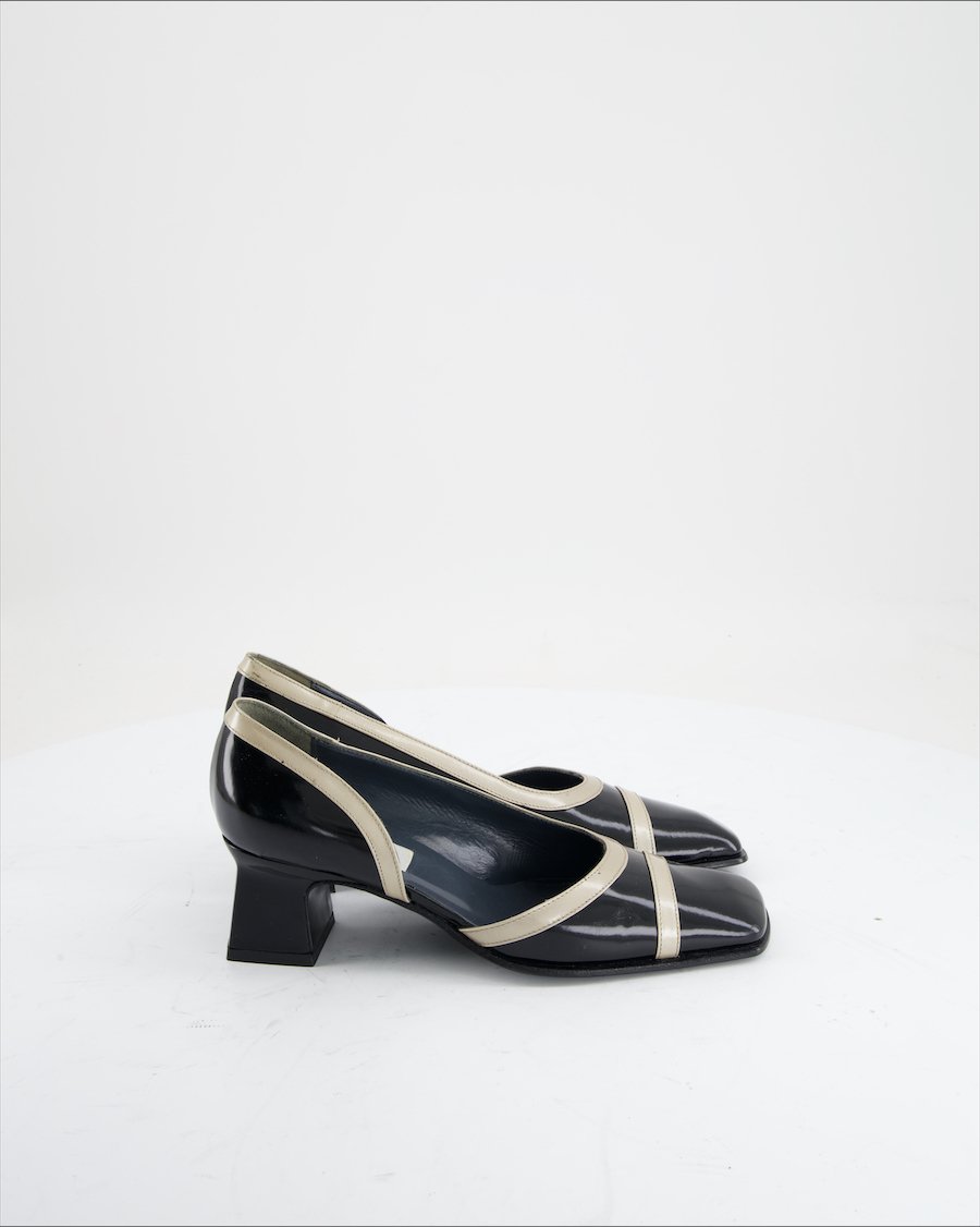 Claudio Fracassa Heels Leather Black Eu 36