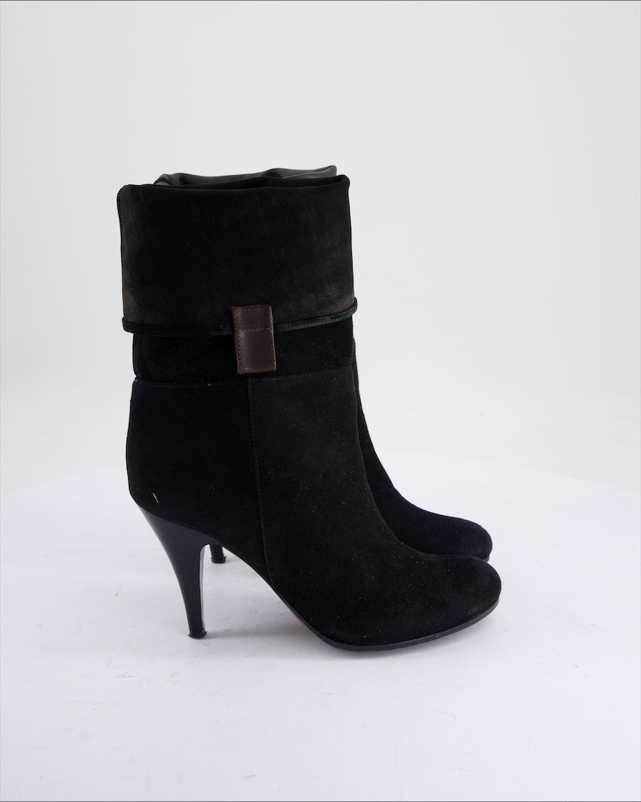 Navyboot Boots Suede Black Eu 39.5