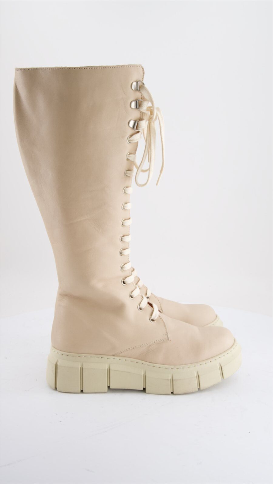 Mis Pepas Boots Polyurethane Beige Eu 37