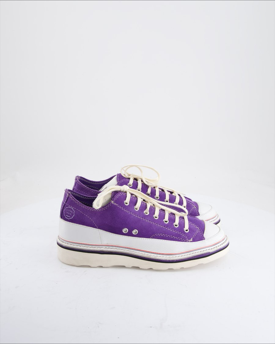 Original Grade Flats Suede Purple Eu 42