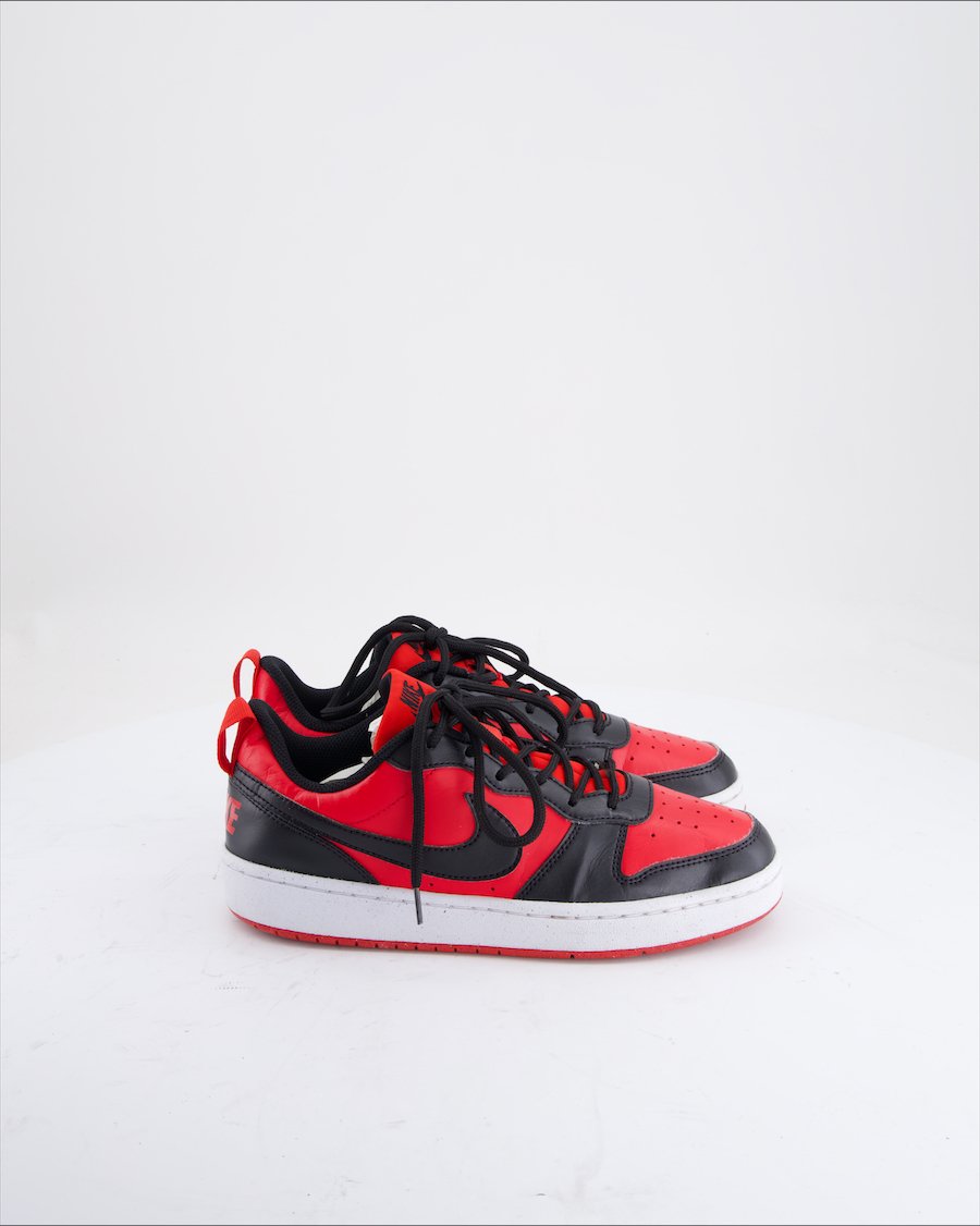 Nike Court Borough Trainers Leather Red Eu 39