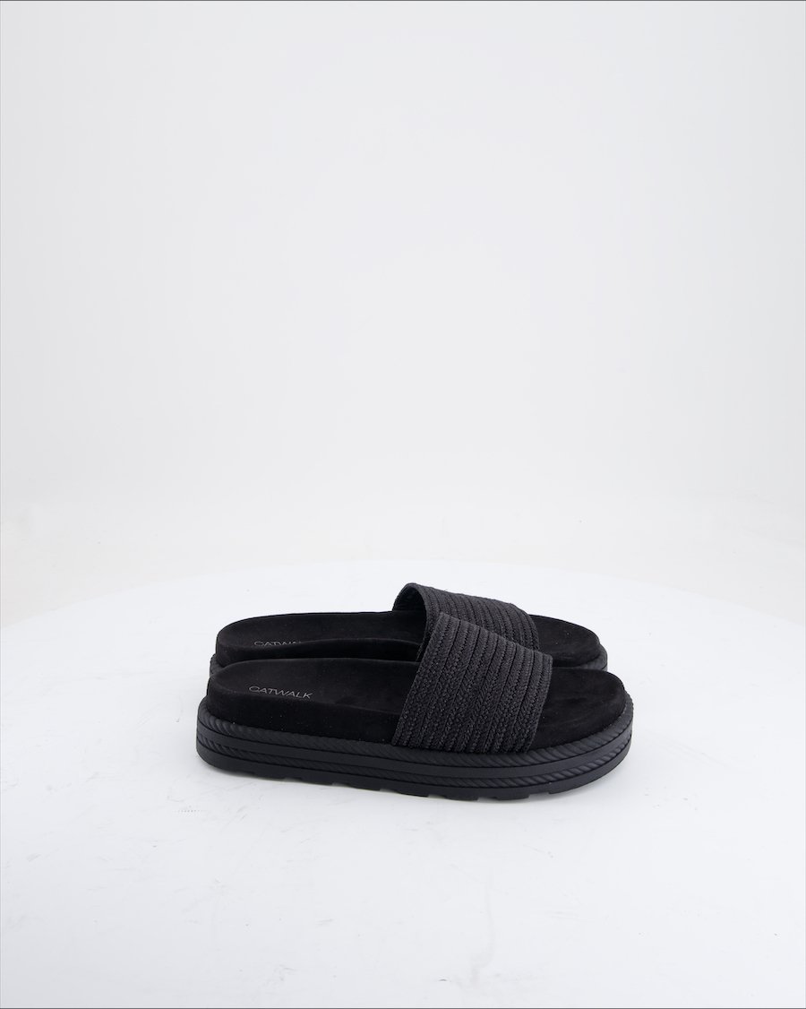 Catwalk Sandals Suede Black Eu 36